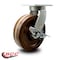 Service Caster 12 Inch Extra Heavy Duty High Temp Phenolic Wheel Swivel Caster with Brake SCC SCC-KP92S1230-PHRHT-SLB - alternate 1